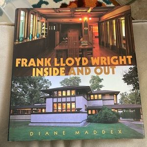 Frank Lloyd Wright Inside and Out Book (Like new)